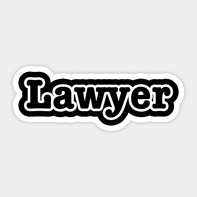 Lawyer Sticker by lenn